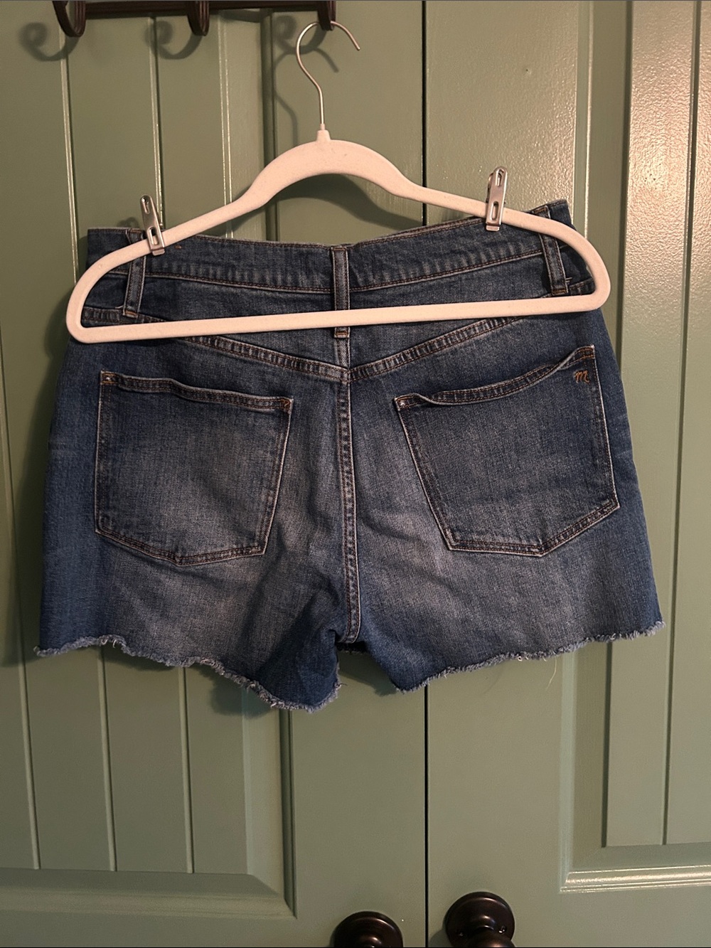 High Rise denim shorts - Picture 9 of 14